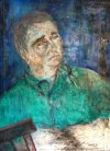<i>Ritratto di M. Moreau</i> - Olio su tela del 1983 - cm.73x54 (cod. FI8302)
