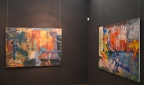 Terza sala - quadri di Eva Fischer