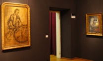 Prima sala - quadri di Eva Fischer